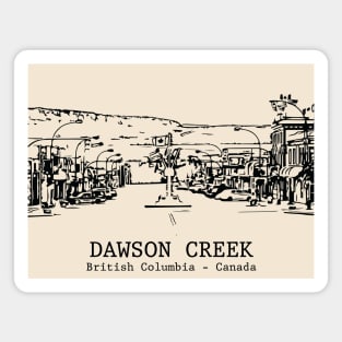 Dawson Creek - British Columbia Magnet